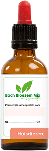 Bach Bloesem Mix Kleine dieren  op maat